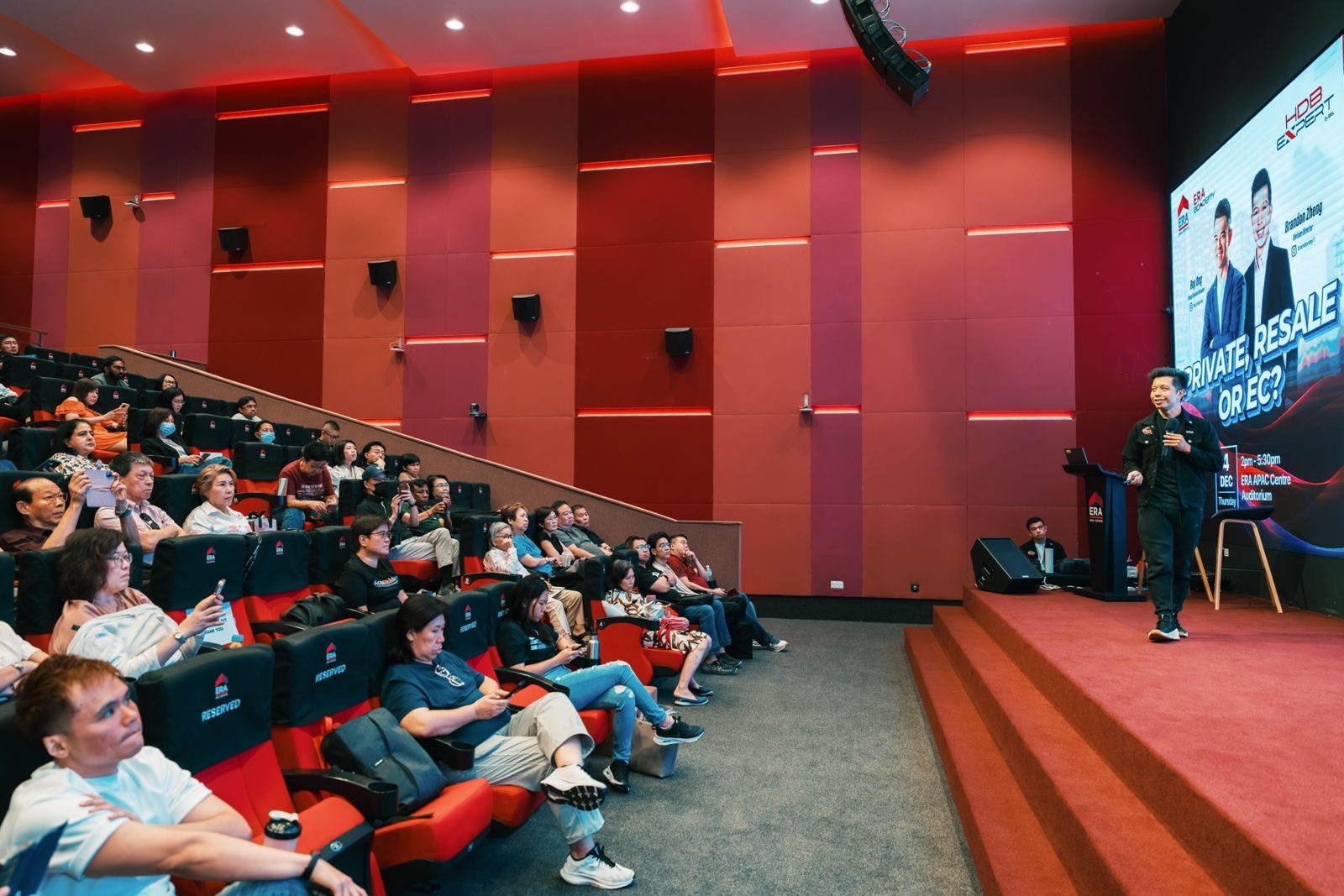 Full-auditorium ERA seminar with Brandon Zheng